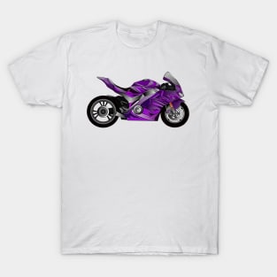 Cute sports motorcycle cartoon T-Shirt